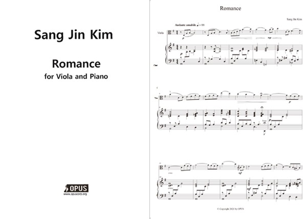 Sangjin Kim : Romance for Viola and Piano